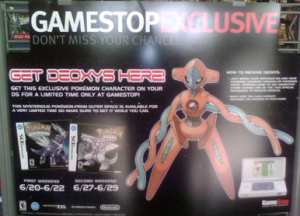 Evento de Deoxys en GameStop