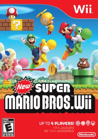 new super mario bros wii box