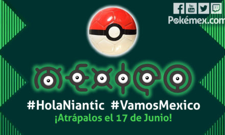 ¡Unown disponible en México, confirmado por Niantic! #HolaNiantic #VamosMEX